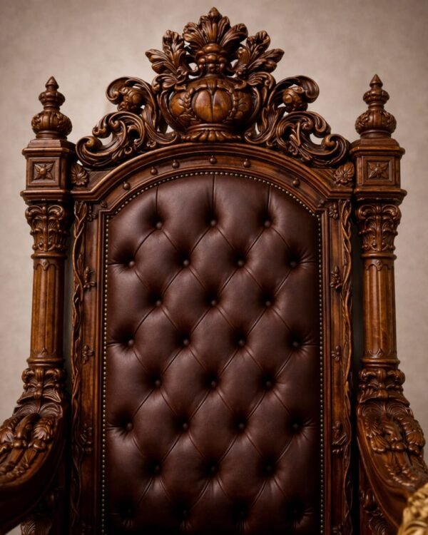 Majestic Dhurandhar King Chair Design view 6