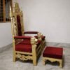 Wooden Carving Chair Design for Guruji view 9