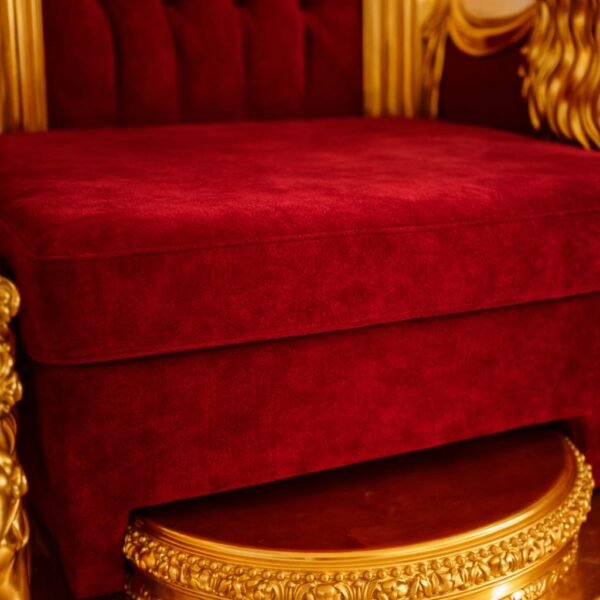 Wooden Guruji Singhasan with Lion Design for Divine Spaces view 7