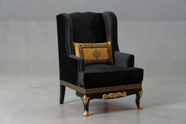 Wooden Luxury Design Royal Chair For Your Bedroom view 4